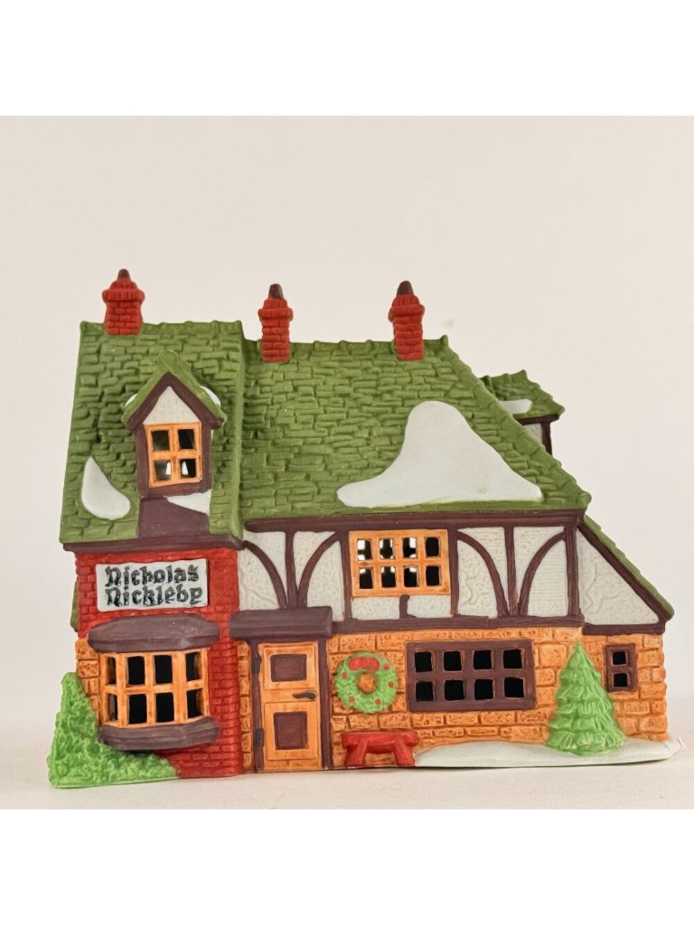 Vintage Dept 56 Nicholas Nickleby Cottage 59250 Dickens Village Christmas House